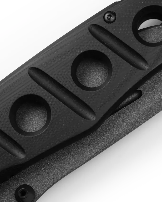 Benchmade Adamas 275GY‑1 | Black G10 Tactical Folding Knife