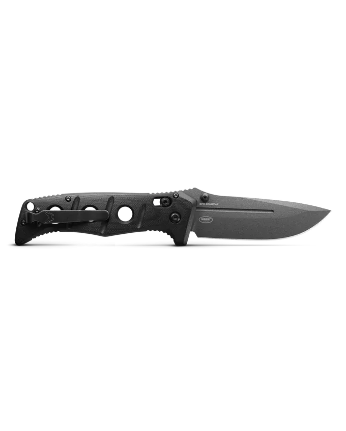 Benchmade Adamas 275GY‑1 | Black G10 Tactical Folding Knife