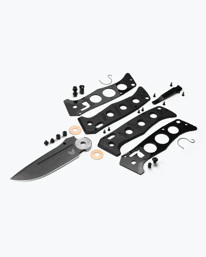 Benchmade Adamas 275GY‑1 | Black G10 Tactical Folding Knife