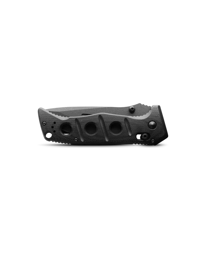 Benchmade Adamas 275GY‑1 | Black G10 Tactical Folding Knife