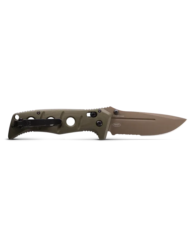 Benchmade Adamas® 275SFE-2 Folding Knife – OD Green G10