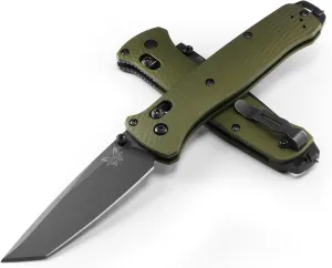 Benchmade - Bailout 537GY EDC Knife with Woodland Green Handle (537GY-1)