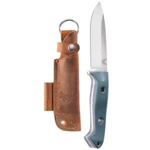 Benchmade Bushcrafter 162 | Green & Red G10 Fixed‑Blade Knife