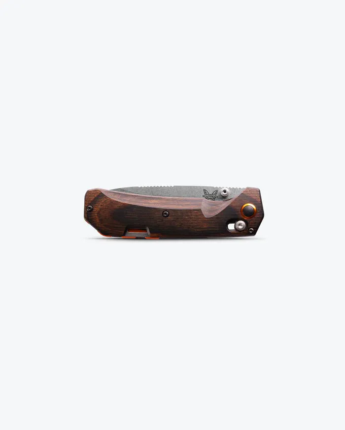 Benchmade Grizzly Creek 15062 | Stabilized Wood | Drop-Point Hunting Knife