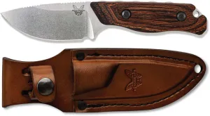 Benchmade Hidden Canyon Hunter 15017 | Stabilized Wood Fixed‑Blade Knife
