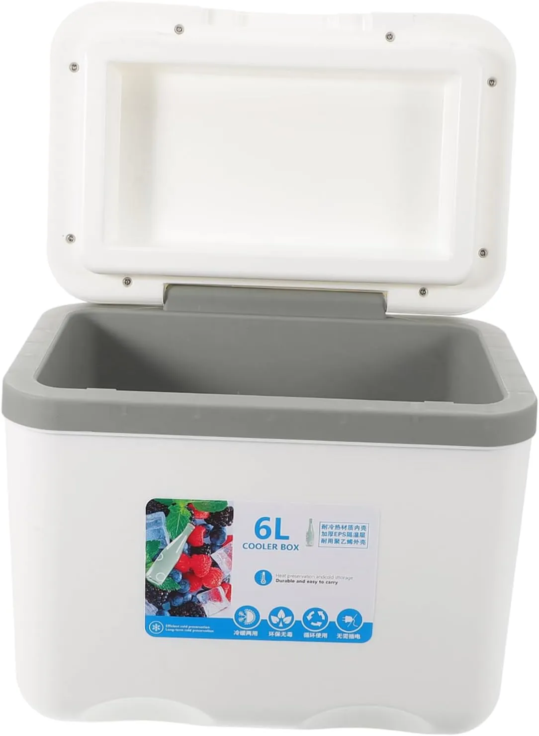 BESPORTBLE Car Food Carrying Case Insulated Lunchbox Cooler Portable Camping Cooler Box for Outdoor Storage