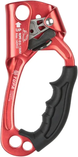 BESPORTBLE Professional Mountaineering Equipment Right Hand Handheld Riser 8-12mm Rope Climbing Ascender