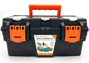 Bike Cleaner kit to Clean/Protect/Lube Bicycle,with Chain Scrubber,Cleaning Brush Tool,Bike Cleaner(19oz),Degreaser(10or19oz),Wet Lubricant(2oz)