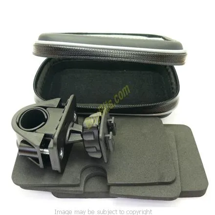 Bike Mount & Waterproof Protective Case for Motorcycle, Motorbike or Bicycle Handlebars fits TomTom IQ Routes Edition Regional & Europe (SKU 9483)