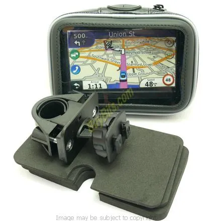 Bike Mount & Waterproof Protective Case for Motorcycle, Motorbike or Bicycle Handlebars fits TomTom IQ Routes Edition Regional & Europe (SKU 9483)