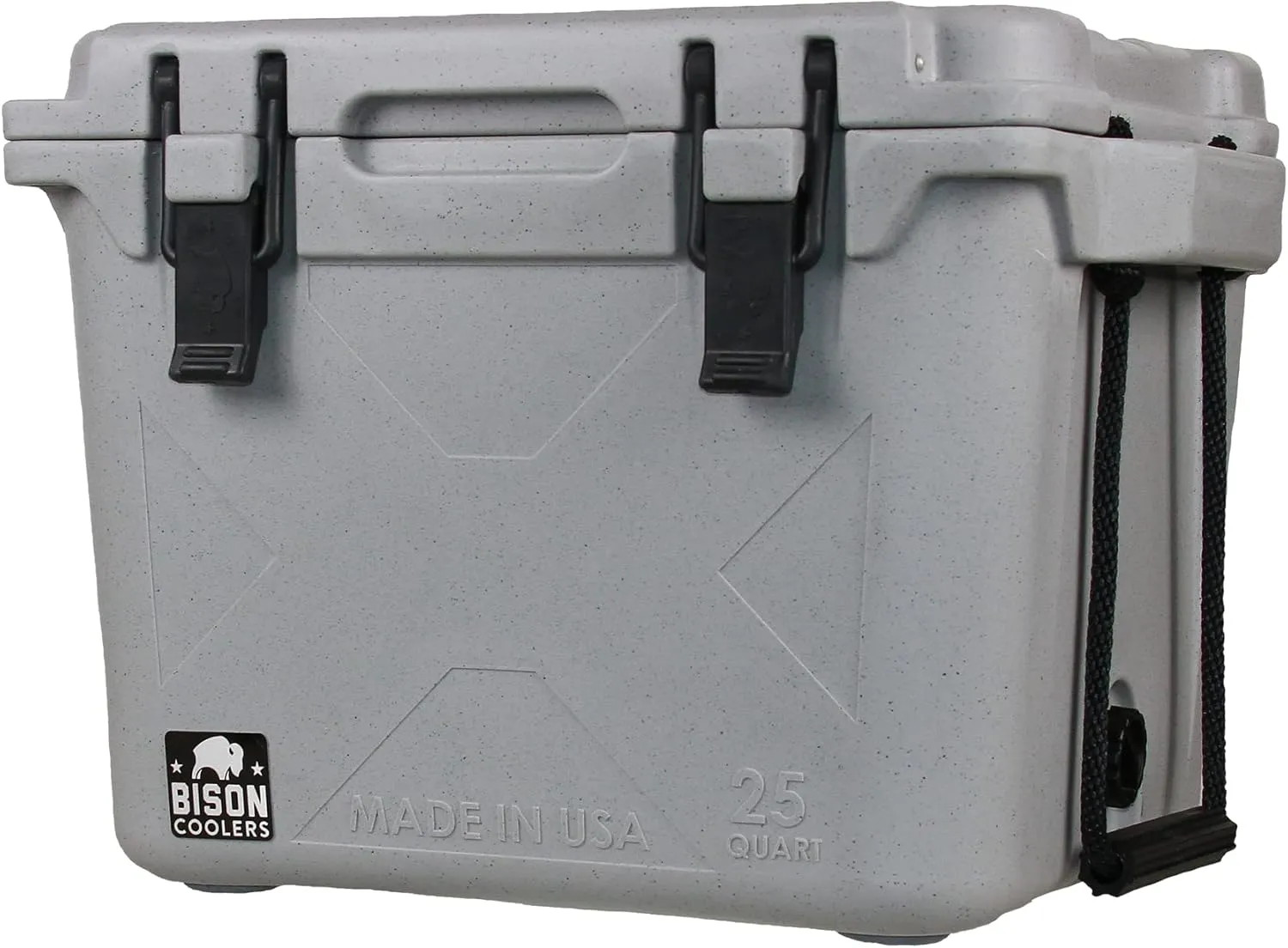 BISON COOLERS Rotomolded Cooler Extreme Engineered Durability with Hard Shell, Lid and Liner | Long Lasting Ice Chest with Double Insulated Walls | Made in The USA