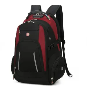Black and Red Backpack