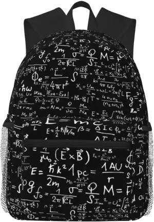 Blackboard Wallpaper Print Lightweight And Comfortable Duffel Bag, Casual Daypack, Multipurpose Backpack