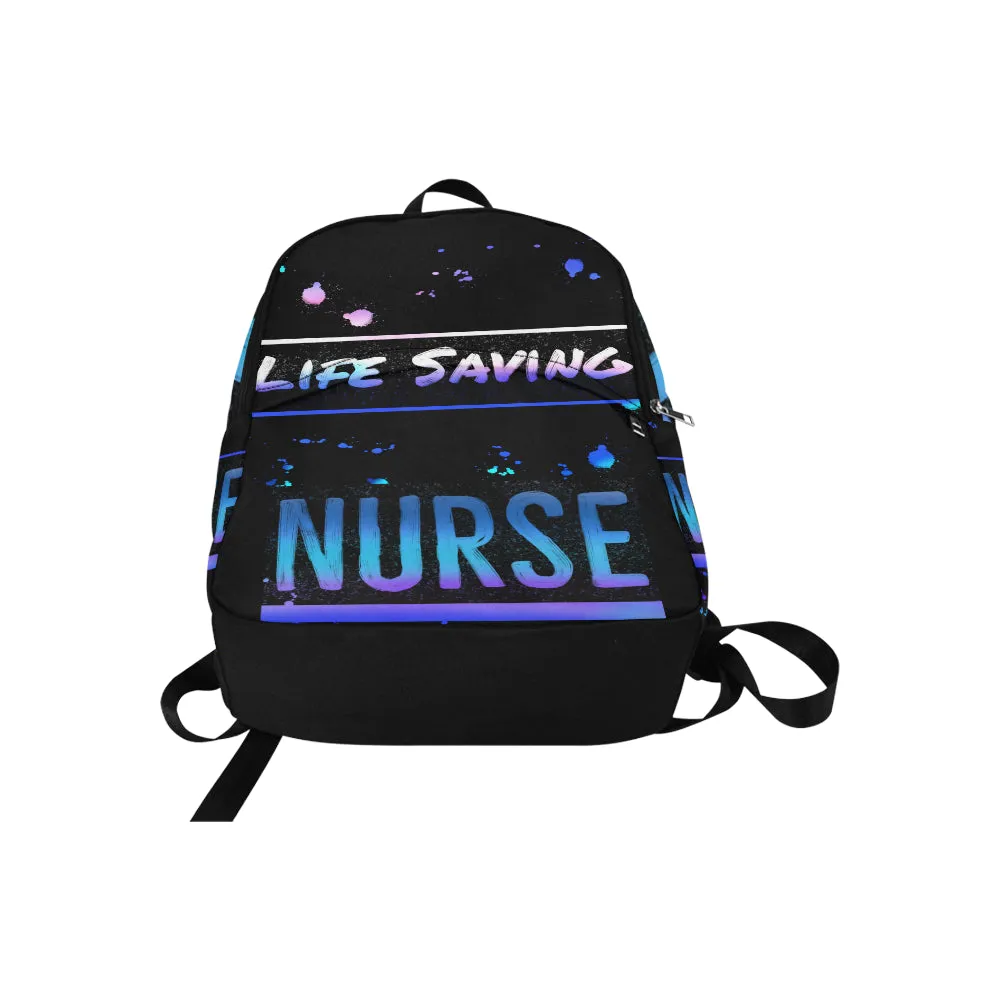 Blue Life Saving Nurse Backpack