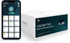 Boat & Yacht Security Alarm System GPS Location Tracking Geofence Battery & Water Level Monitoring, DIY Easy Installation, Waterproof, Universal Boat Compatibility, Wireless Sensor Technology