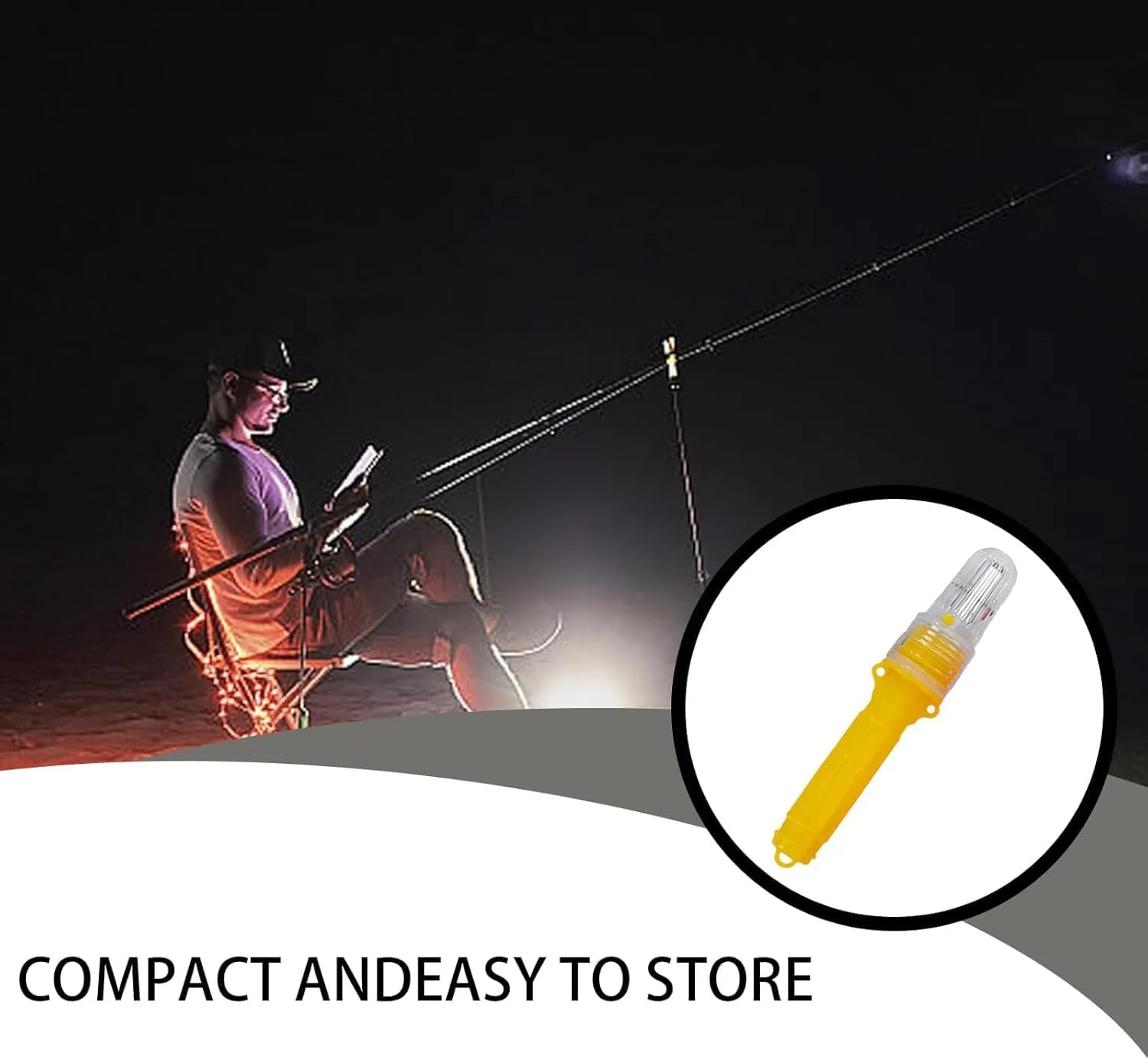Boat Flares, Boat Flares Coast, Intelligent Light Waterproof Emergency Flares for Fishing Nets,Buoys,Visual Distress Signals, Emergency Safety Kit for Boating (Blue*3)
