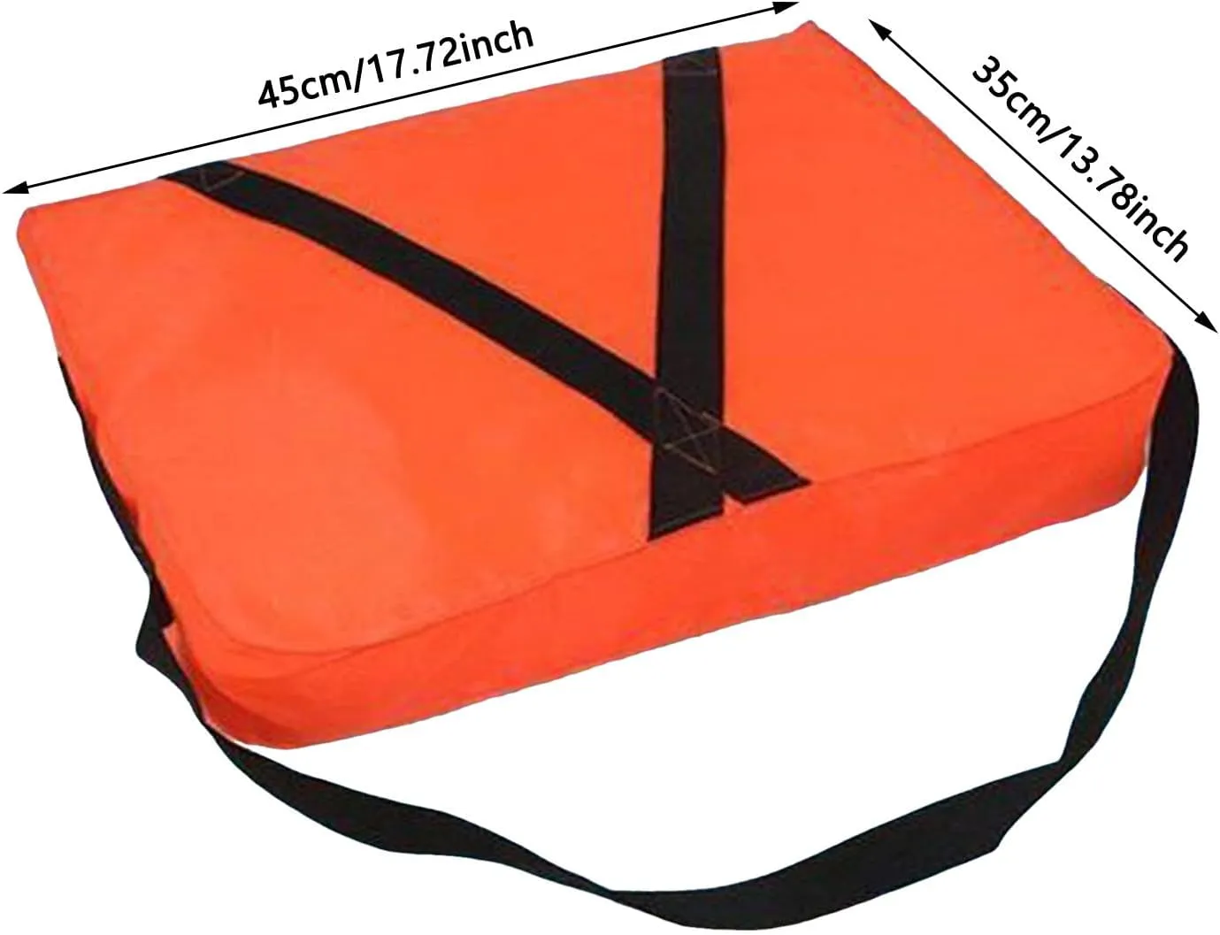 Boat Throwable Flotation Device, Emergency Marine Throwable Flotation Device, 18x14in High Buoyancy Foam Boat Cushions Life Preserver for Boating, Swimming, Rescue Boat