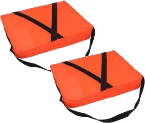 Boat Throwable Flotation Device, Emergency Marine Throwable Flotation Device, 18x14in High Buoyancy Foam Boat Cushions Life Preserver for Boating, Swimming, Rescue Boat