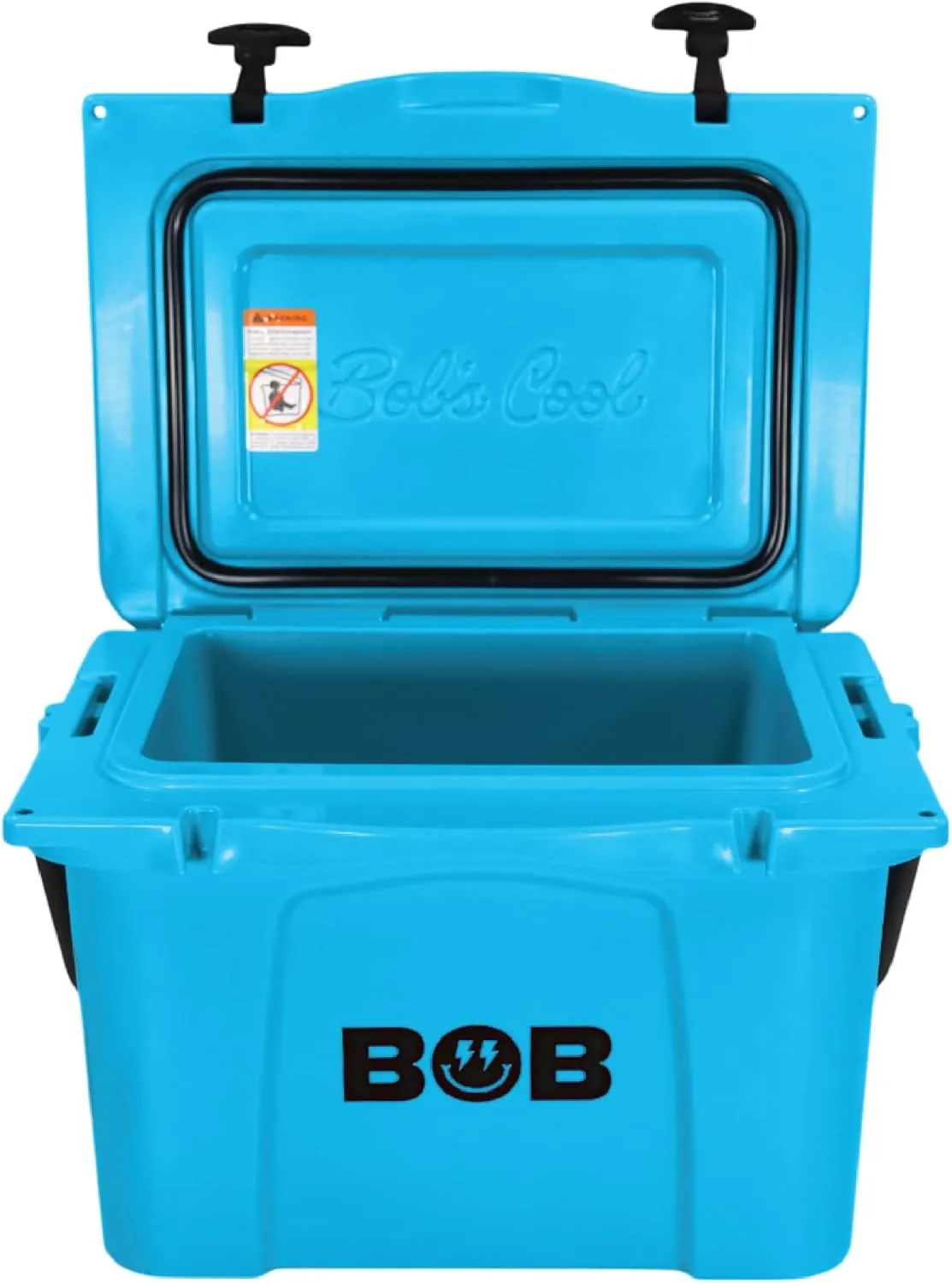 BOB THE COOLER CO 25 Qt Hard Cooler, Portable Rotomolded Travel Cooler with Heavy Duty Handle, Leak-Proof, Great for Beach, Camping, Tailgating, Sports, & More