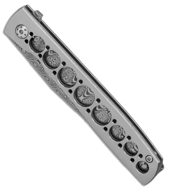 Boker Plus Urban Trapper Damasteel Titanium Folding Pocket Knife 01BO739DAM