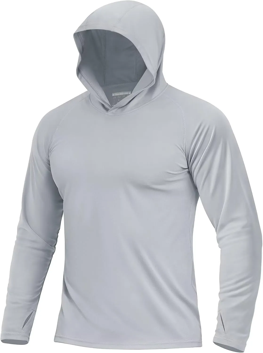 Boladeci Men's UPF 50  Sun Protection Lightweight Hoodie Shirts Long Sleeve Fishing Shirts SPF UV Hiking Swim