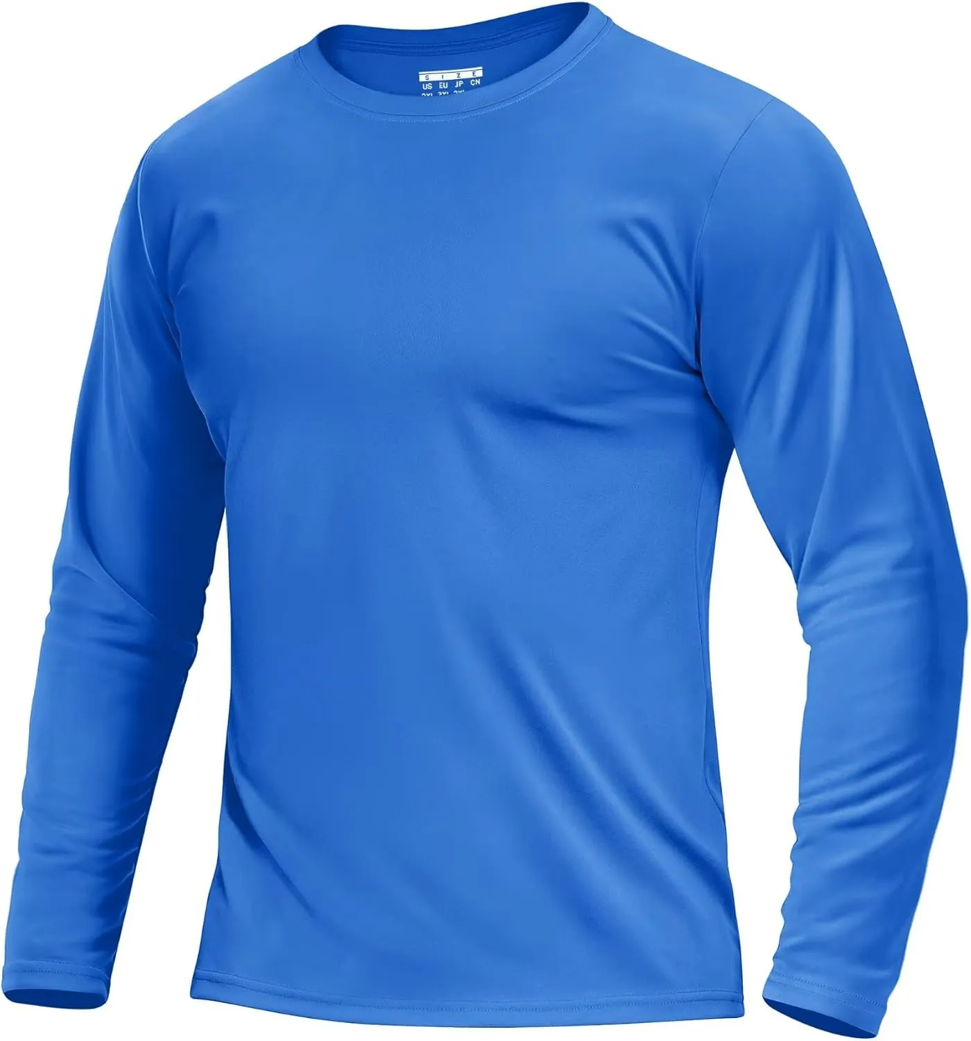 Boladeci Men's UPF 80  Sun Shirts Long Sleeve Lightweight UV Protection SPF Shirts Rash Guard Swim T-Shirts
