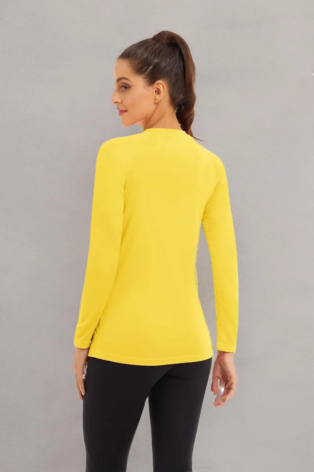 Boladeci Women's Sun Shirts UPF 50  UV Protection Rash Guard Long Sleeve Swim Shirts Quick Dry Lightweight Workout Tops