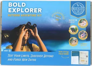 Bold Explorer Outdoor Adventure Kit – Quality Exploration Gear & Activities – Ideal for Kids' Nature Fun & Creativity
