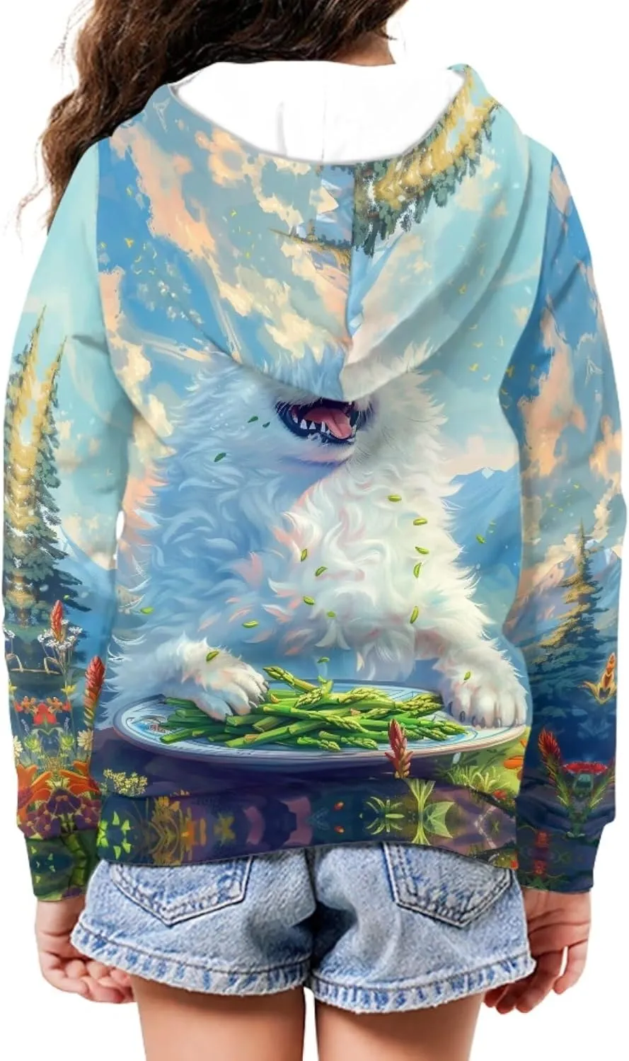 Boys Hoodies Kids Soft Comfy Lightweight Hooded Sweatshirt Girls Graphic Zip Up Hoodie Casual Fall Outdoor Coats