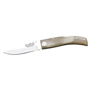 Breton 3-1/8" Everyday Carry Folding Knife - Bull Horn Handle