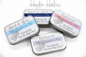 Bridesmaid's Mini Emergency Kit