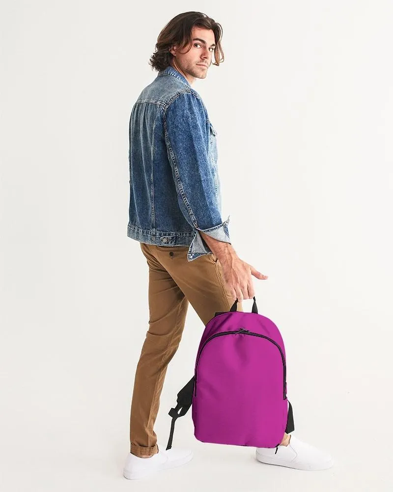 Bright Magenta Purple Waterproof Backpack | Bright Pure Magenta Purple | C25M100Y0K0