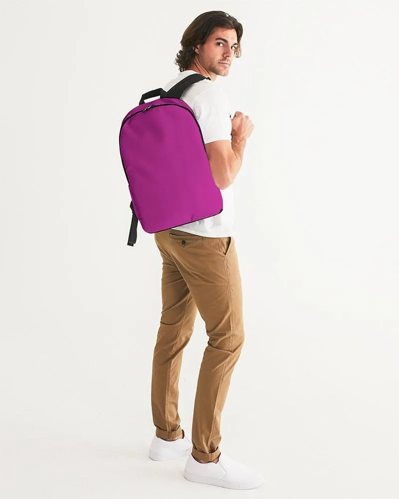 Bright Magenta Purple Waterproof Backpack | Bright Pure Magenta Purple | C25M100Y0K0