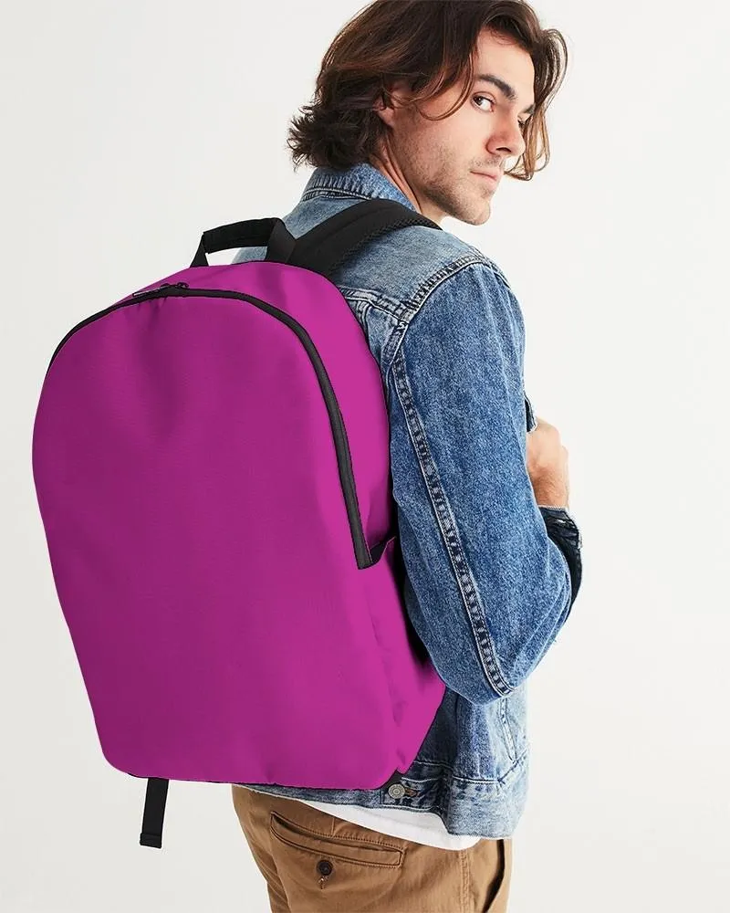 Bright Magenta Purple Waterproof Backpack | Bright Pure Magenta Purple | C25M100Y0K0