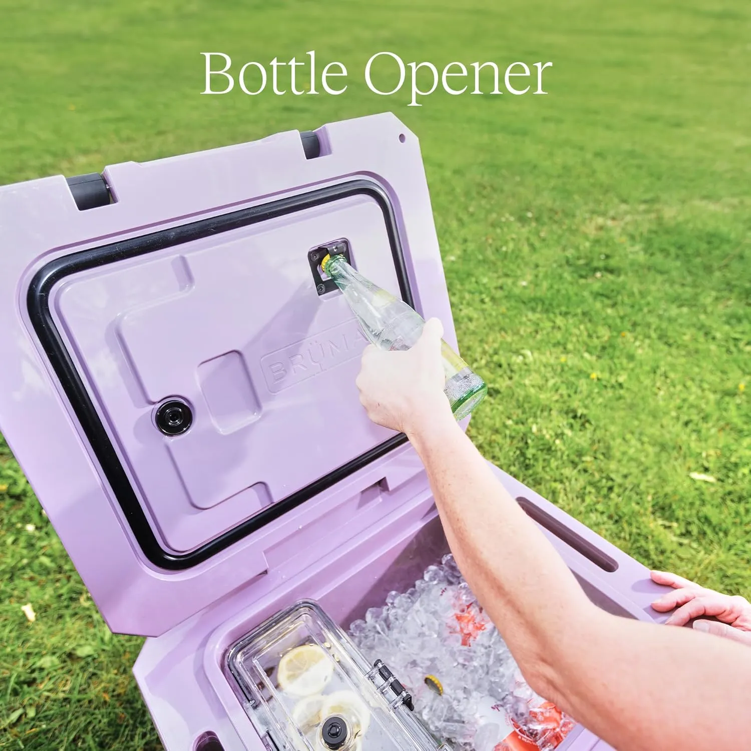 BrüMate BrüTank Wheeled Hard Cooler with Built-in Drink Dispenser Tank and Tap | Perfect for Beach, Tailgating, Drinks, Camping, Sports Games, Parties and More