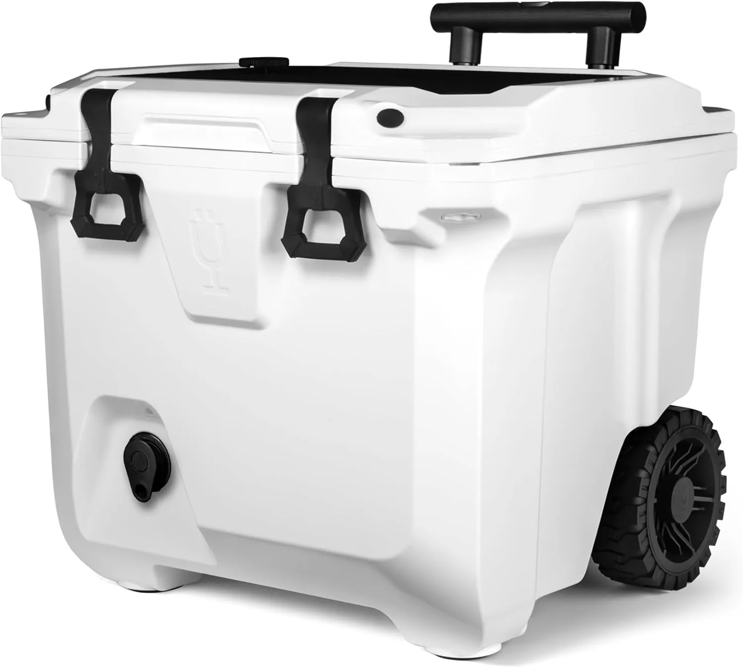 BrüMate BrüTank Wheeled Hard Cooler with Built-in Drink Dispenser Tank and Tap | Perfect for Beach, Tailgating, Drinks, Camping, Sports Games, Parties and More