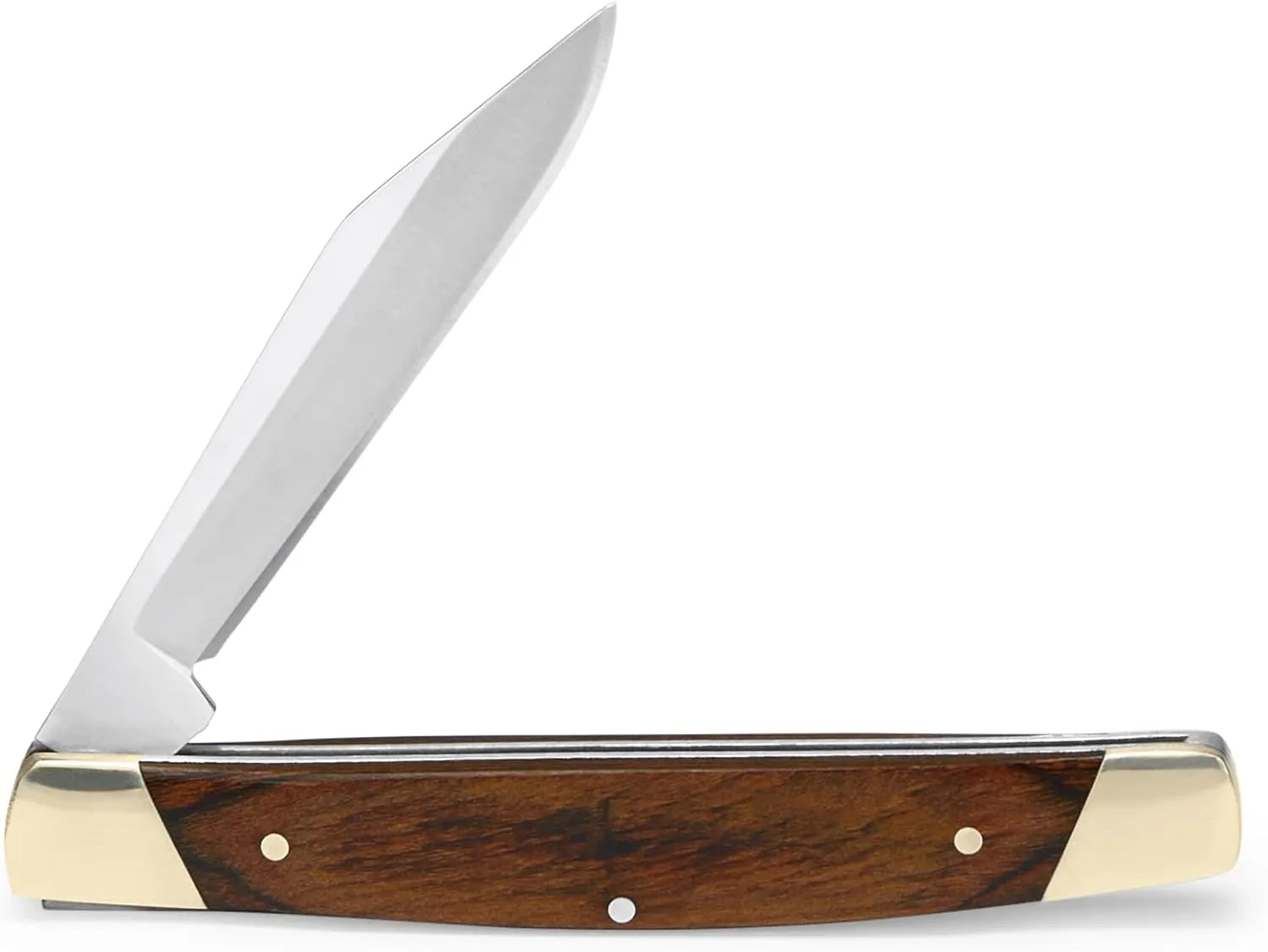 Buck Knives 379 Solo Single-Blade Folding Pocket Knife with Wood Handle