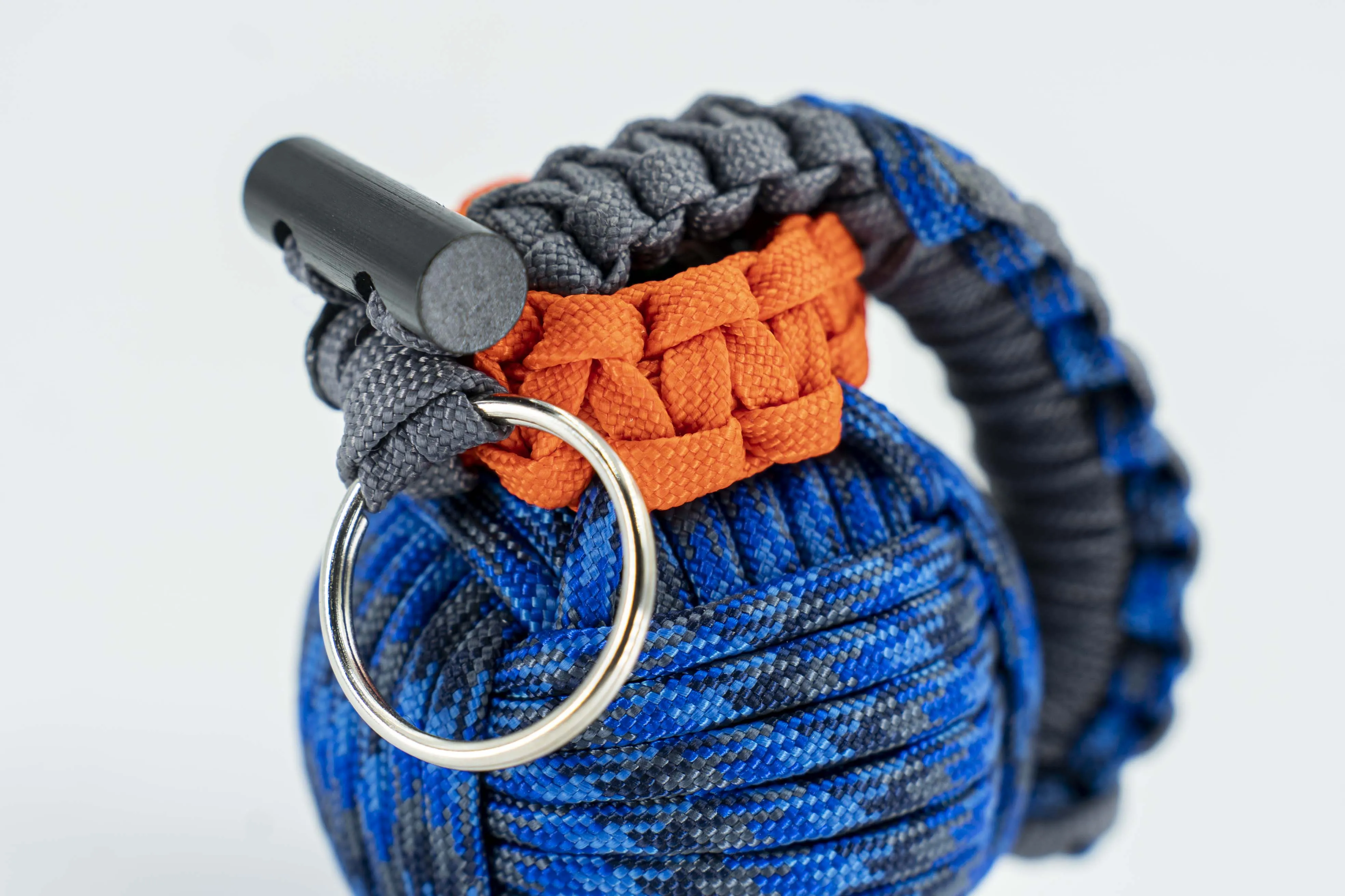 Bug Out Frag Mini Keyfob (Denim/Orange/Grey)