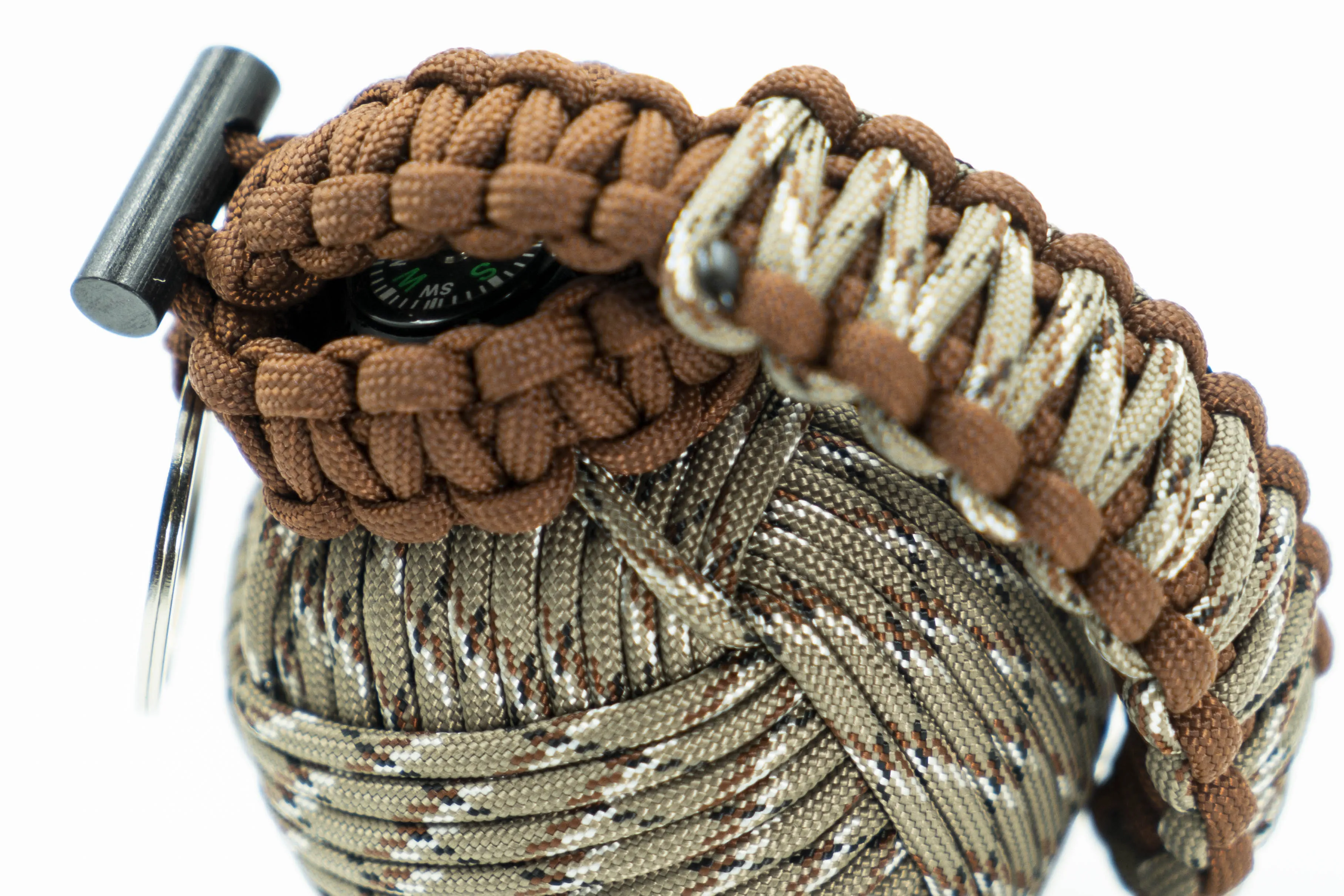 Bug Out Frag Pro Paracord Survival Kit (Desert Camo)