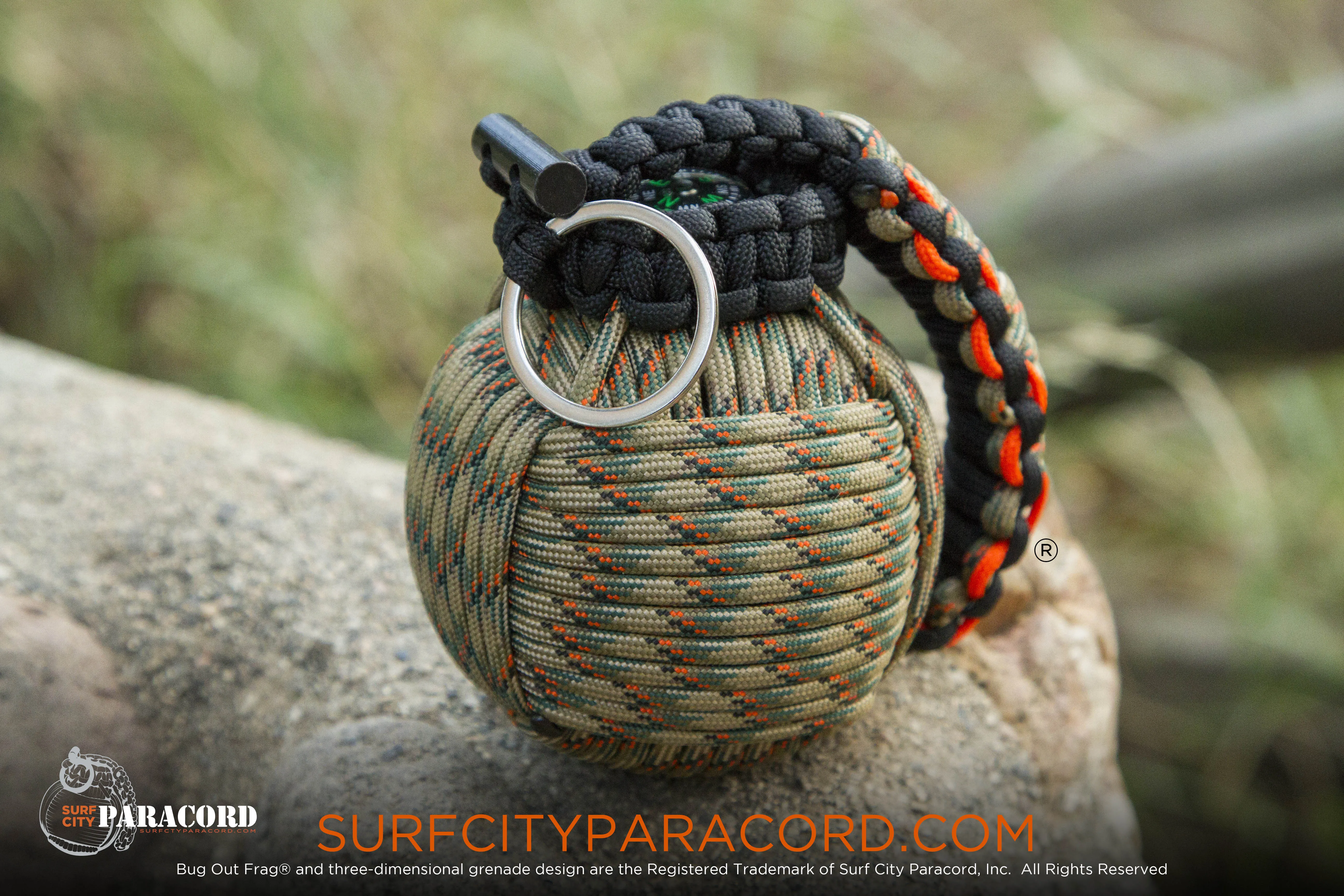 Bug Out Frag Pro Paracord Survival Kit (Tree Stand Camo)
