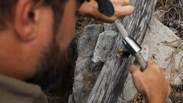 Bushcraft Settlers Tool-Scotch Eye Hand Auger Wrench for Survival