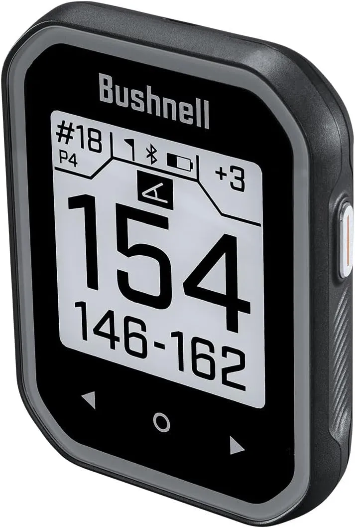 Bushnell Phantom 3 (Black) Slope Golf GPS Handheld Bundle - Touchscreen, Auto Course & Hole Recognition, Auto-Prompt Score Entry with PlayBetter Portable Charger, Belt Clip & Carabiner