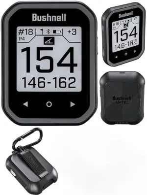 bushnellgolf Golf Phantom 3 Handheld Slope GPS, Touchscreen Display, Belt Clip & Carabiner, (Black)