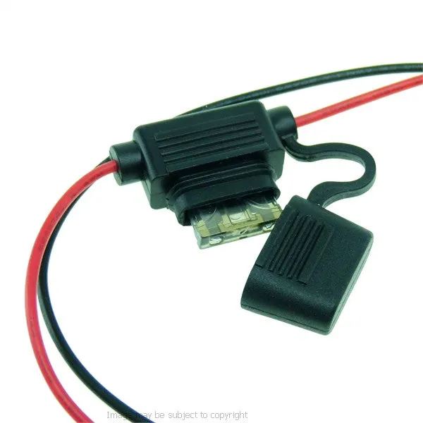 BuyBits High Power Angled Mini USB Motorcycle Hard Wire Charger for TomTom GPS Satnav (sku 21552)