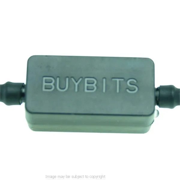 BuyBits High Power Angled Mini USB Motorcycle Hard Wire Charger for TomTom GPS Satnav (sku 21552)
