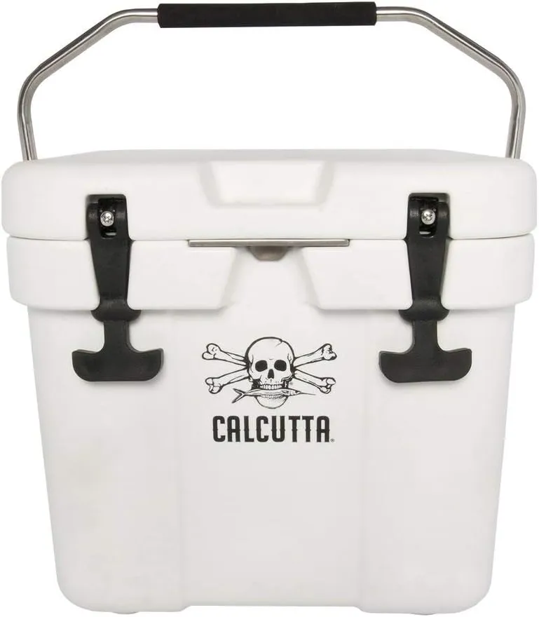 Calcutta Hard Cooler | Insulated Outdoor Ice Chest Keeps Ice for 5 Days | Portable Cooler for Fishing, Boating and Camping | Travel Drink Cooler with a Drain Plug | 11 Liter