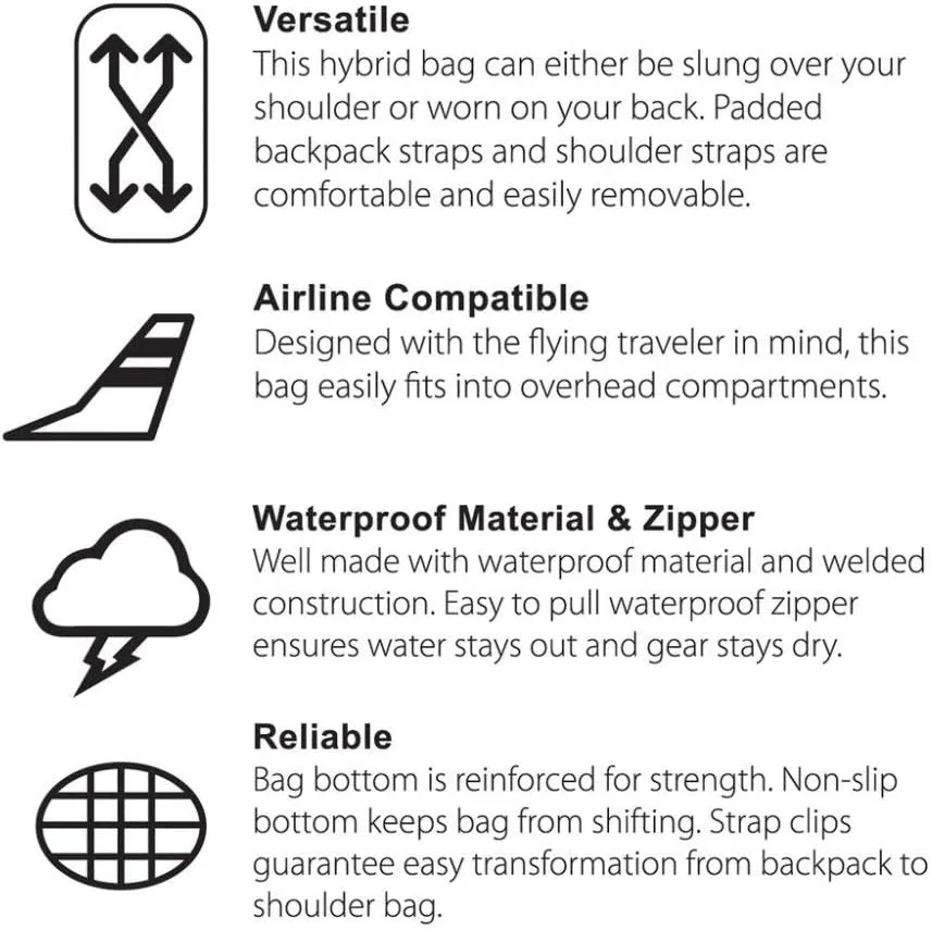Calcutta Keeper Waterproof Dry Backpack Duffel – Large Heavy-Duty Travel Gear