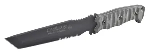Camillus DAGR 10.5" Collectable Durable Corrosion-Resistant 1095 Carbon Steel Full Tang Construction Fixed Blade Knife with Custom Molded Sheath & 360-degree Belt Clips