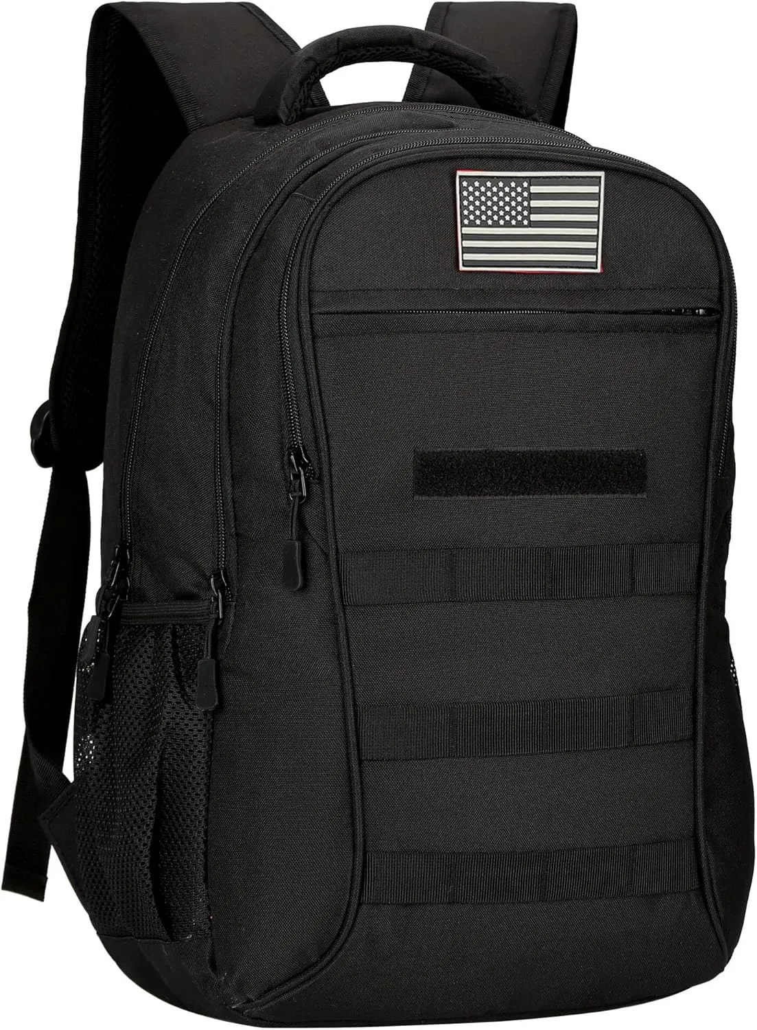 Camo Backpack 40L Military Elementary Middle School Boys Backpack Molle with USB Charging Port & Flag Patch