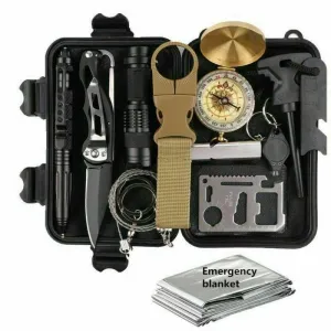 Camping Comprehensive product line 1 Outdoor Tactical Gear Exclusive Emergency in Kit SOS 14 Survival Tools